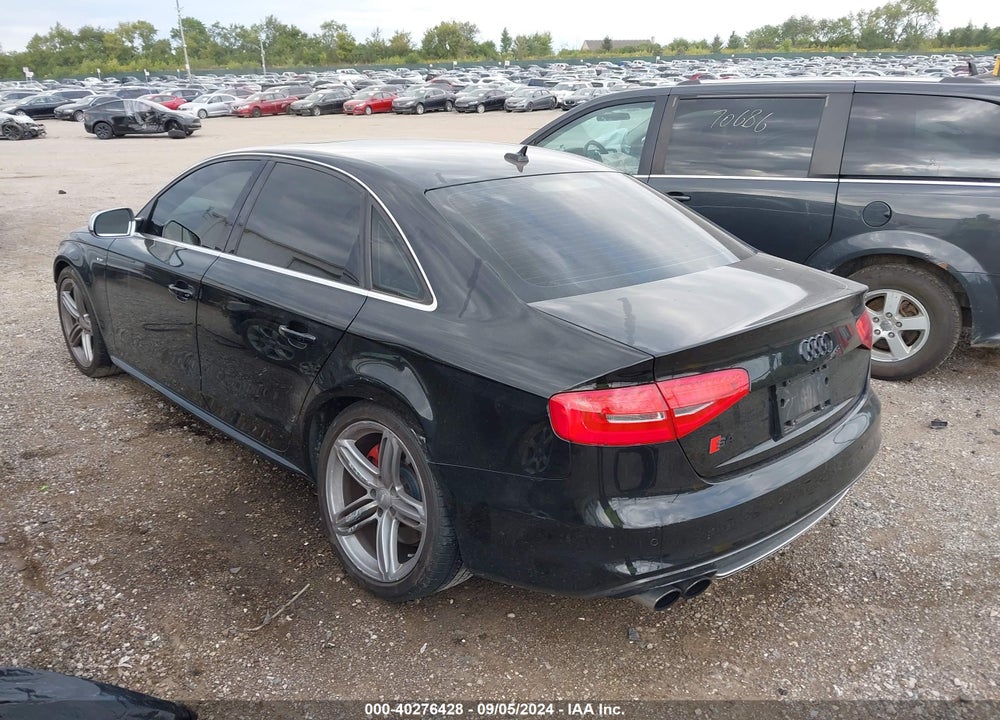 2013 AUDI S4 3.0T PREMIUM PLUS VIN: WAUKGAFL5DA219402