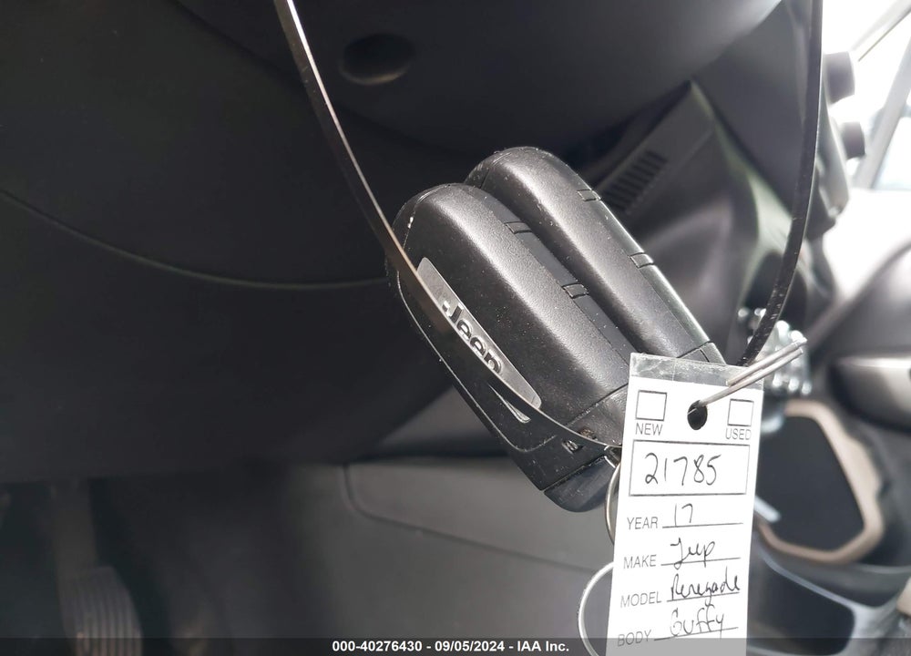 2017 JEEP RENEGADE LATITUDE FWD VIN: ZACCJABB2HPE71555