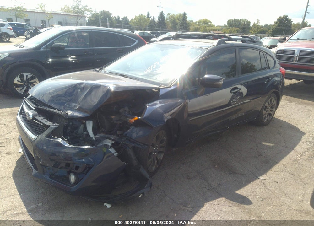 2016 SUBARU IMPREZA 2.0I SPORT LIMITED VIN: JF1GPAY65GH264728