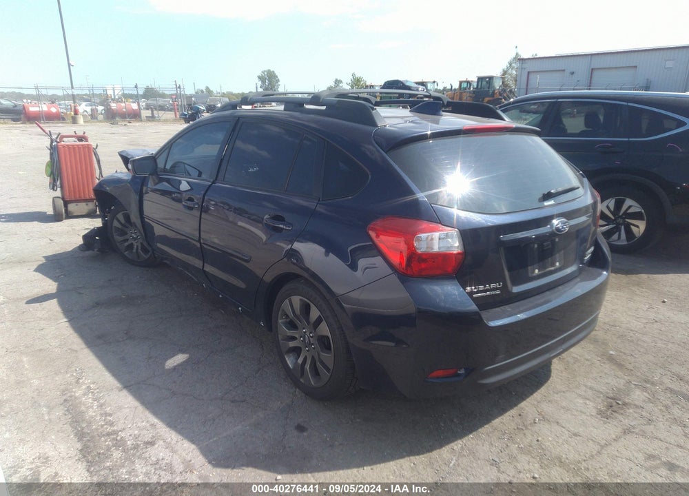 2016 SUBARU IMPREZA 2.0I SPORT LIMITED VIN: JF1GPAY65GH264728