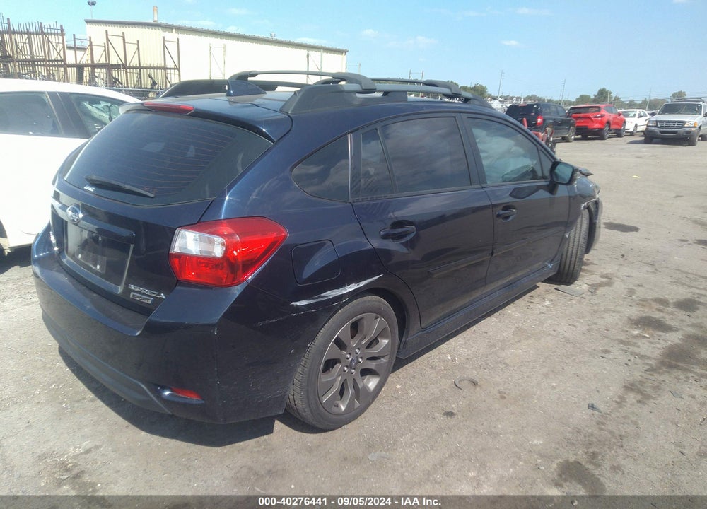 2016 SUBARU IMPREZA 2.0I SPORT LIMITED VIN: JF1GPAY65GH264728