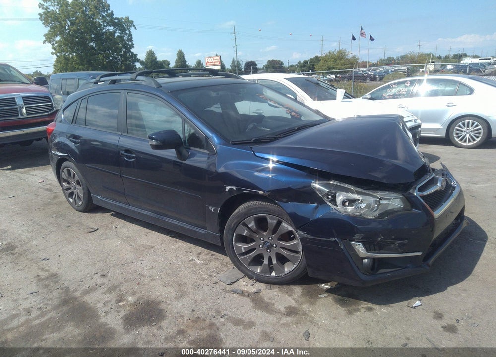 2016 SUBARU IMPREZA 2.0I SPORT LIMITED VIN: JF1GPAY65GH264728