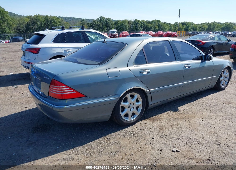 2005 MERCEDES-BENZ S 430 4MATIC VIN: WDBNG83J25A457946