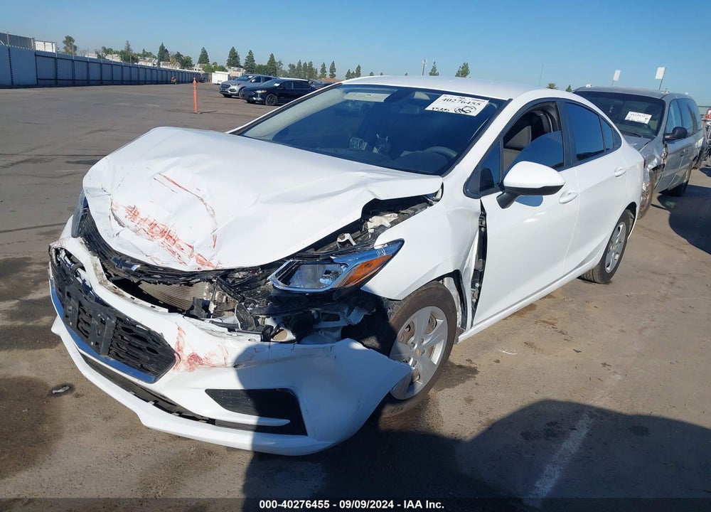 2018 CHEVROLET CRUZE LS AUTO VIN: 1G1BC5SM1J7238695