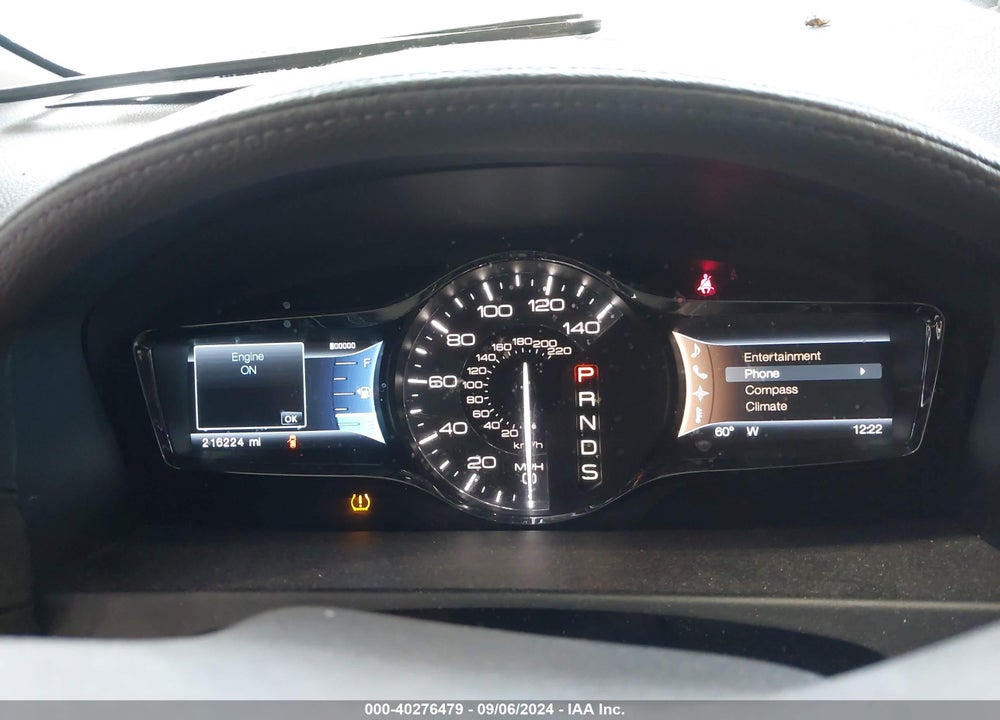 2013 LINCOLN MKX VIN: 2LMDJ8JK3DBL42124