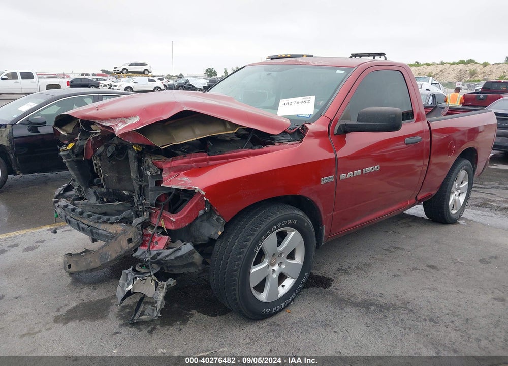 2012 RAM 1500 ST VIN: 3C6JD6AT3CG156741