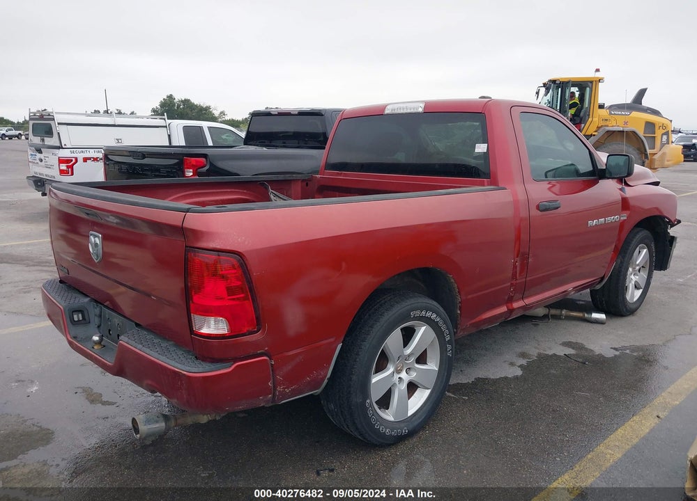 2012 RAM 1500 ST VIN: 3C6JD6AT3CG156741