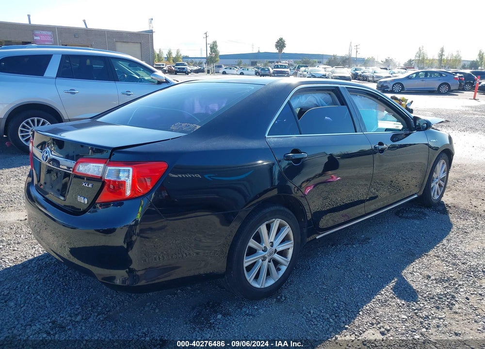 2012 TOYOTA CAMRY HYBRID XLE VIN: 4T1BD1FK8CU031016
