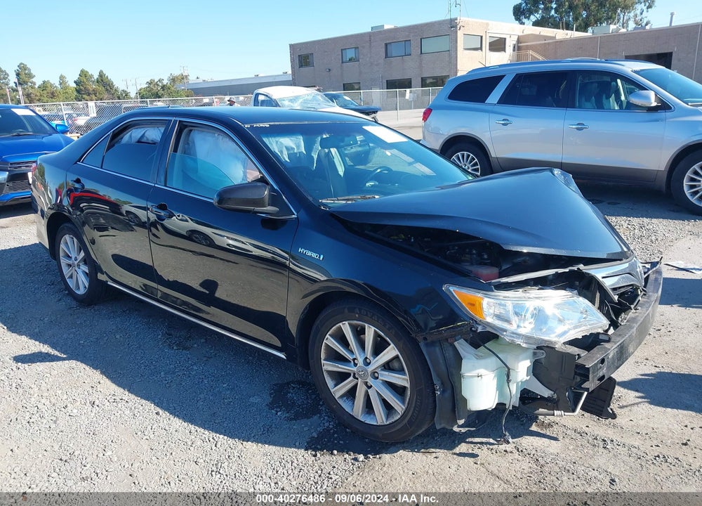 2012 TOYOTA CAMRY HYBRID XLE VIN: 4T1BD1FK8CU031016