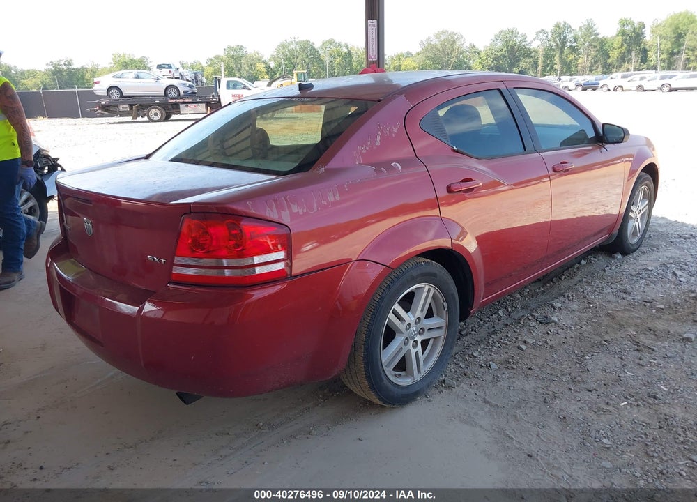 2008 DODGE AVENGER SXT VIN: 1B3LC56RX8N684613