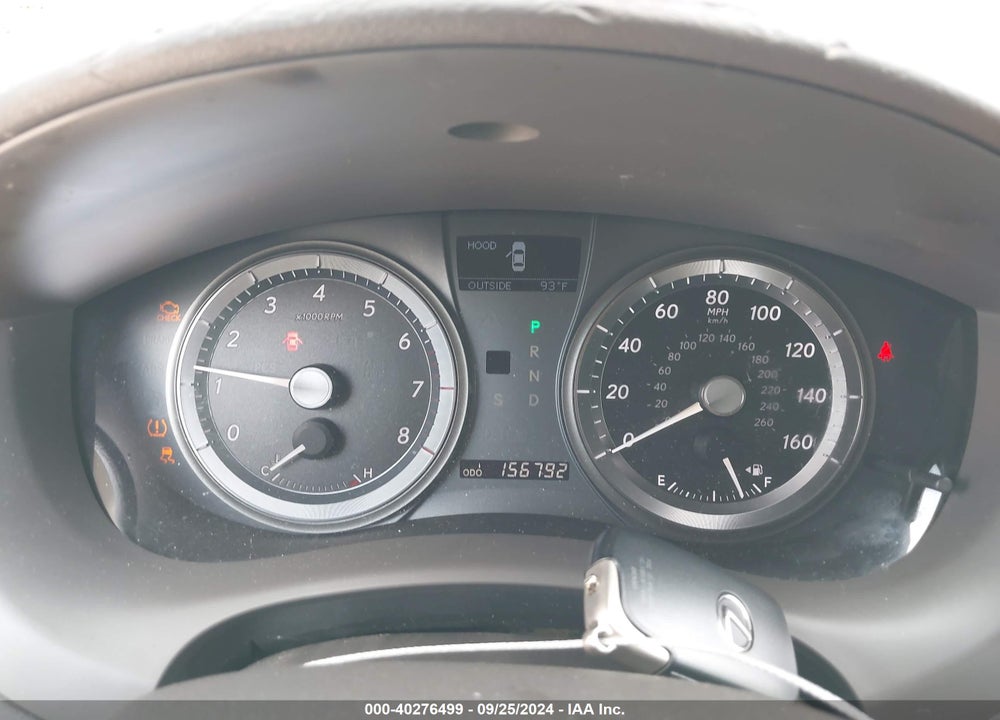 2007 LEXUS ES 350 VIN: JTHBJ46G772040848