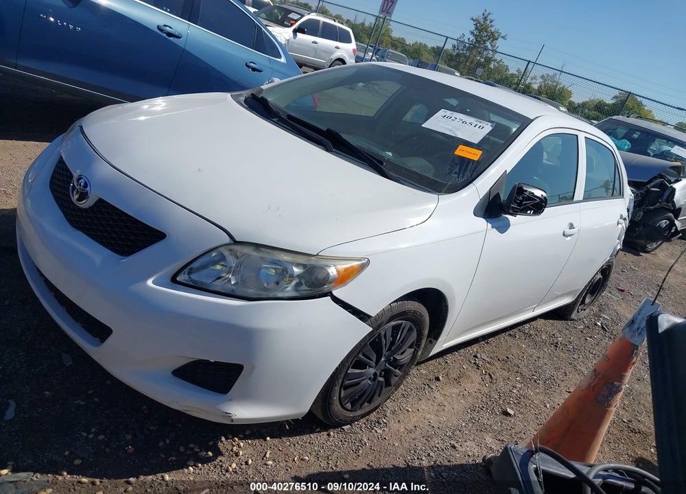 2009 TOYOTA COROLLA LE VIN: 1NXBU40E69Z018357