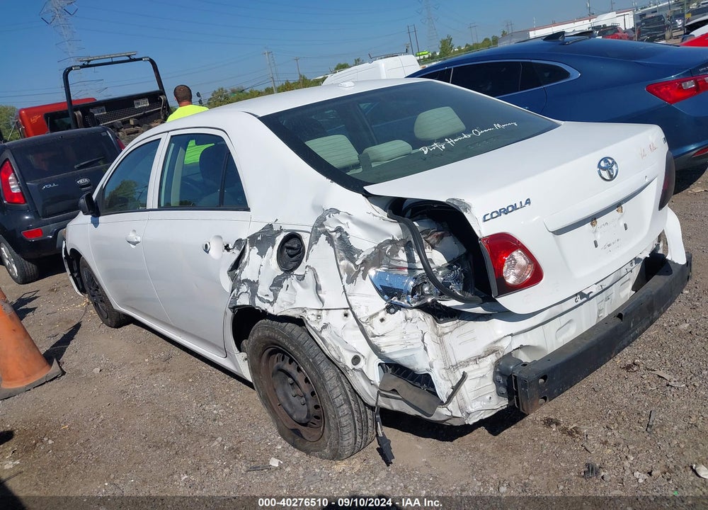 2009 TOYOTA COROLLA LE VIN: 1NXBU40E69Z018357