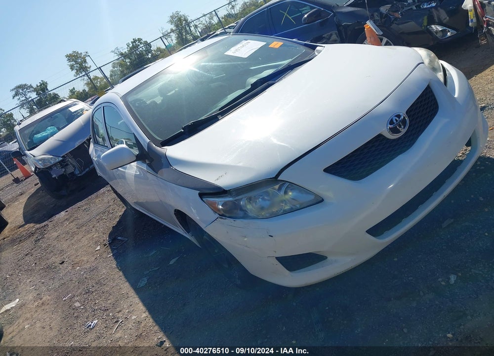 2009 TOYOTA COROLLA LE VIN: 1NXBU40E69Z018357