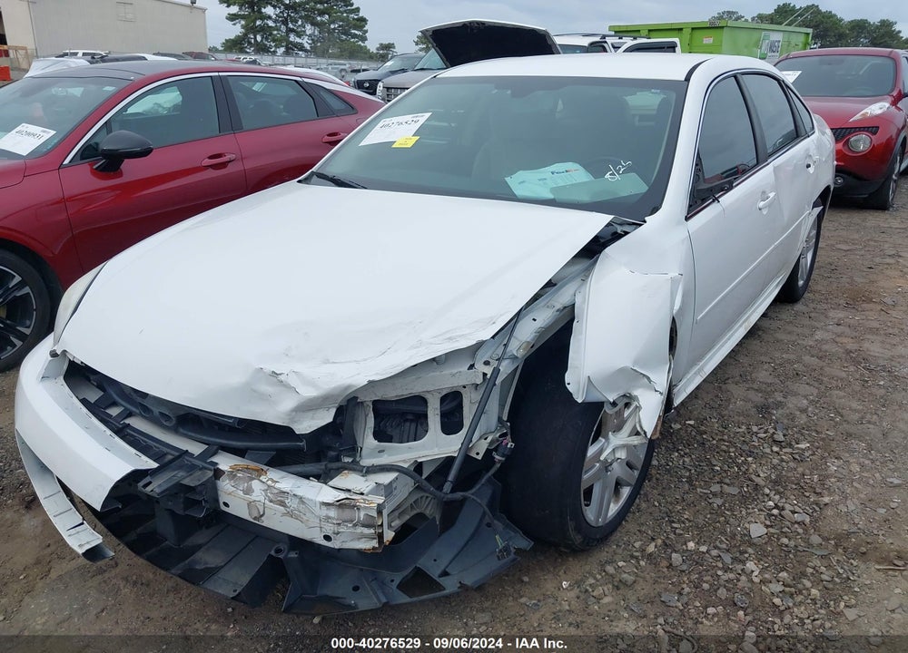 2012 CHEVROLET IMPALA LT VIN: 2G1WG5E30C1295883