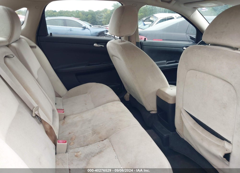 2012 CHEVROLET IMPALA LT VIN: 2G1WG5E30C1295883