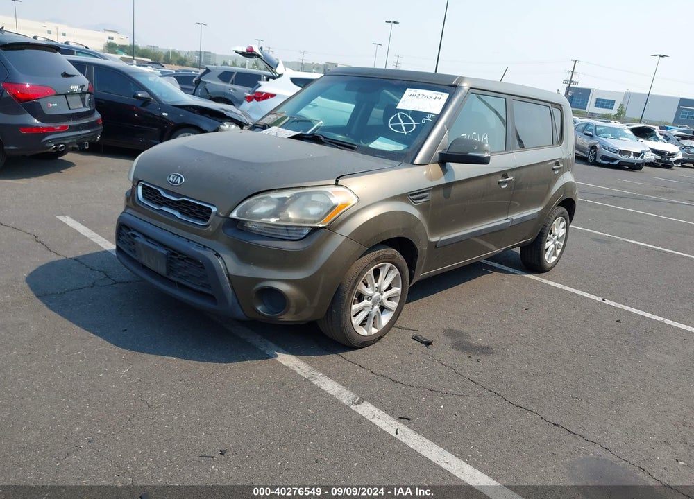 2012 KIA SOUL VIN: KNDJT2A65C7453598