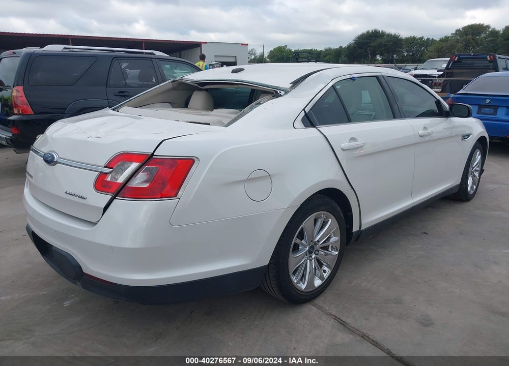 2010 FORD TAURUS LIMITED VIN: 1FAHP2FW5AG127458