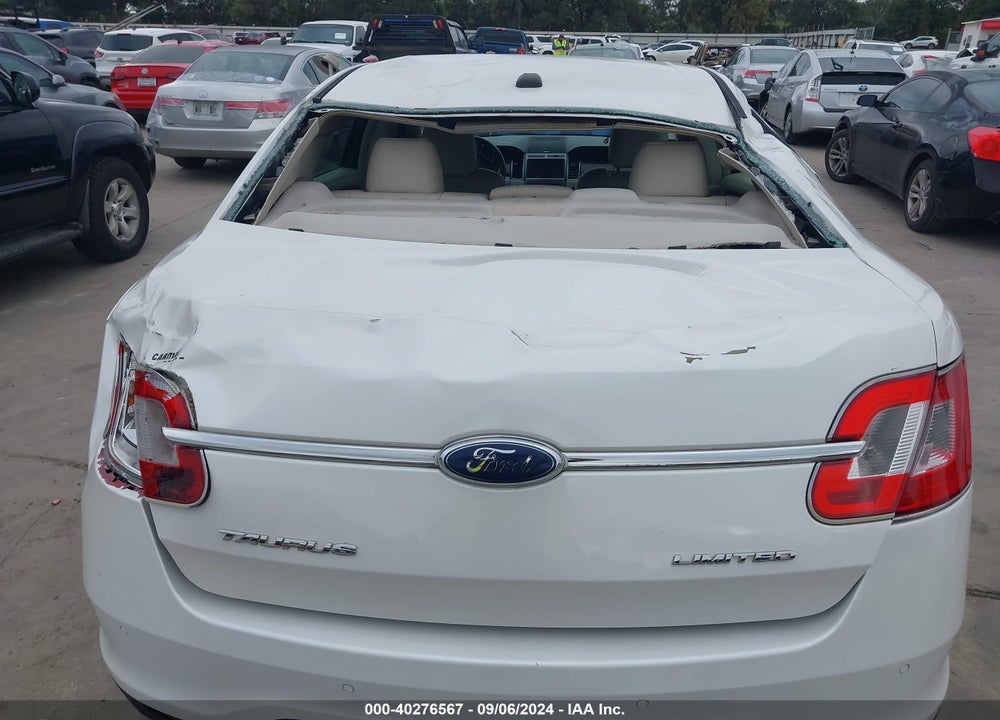 2010 FORD TAURUS LIMITED VIN: 1FAHP2FW5AG127458