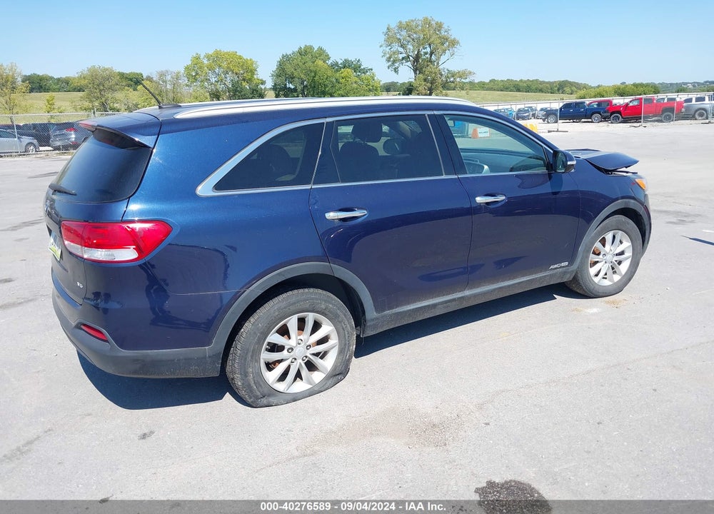 2017 KIA SORENTO 3.3L LX VIN: 5XYPGDA51HG322101