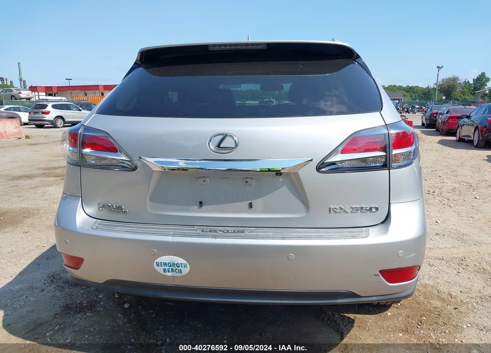 2013 LEXUS RX 350 VIN: 2T2BK1BAXDC205914