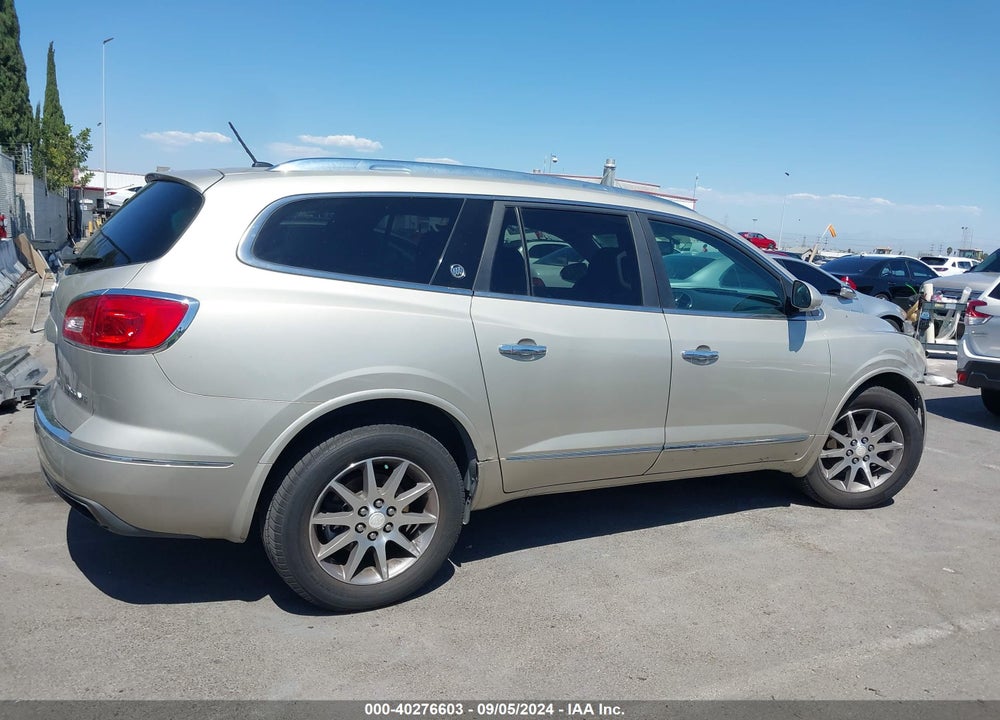 2014 BUICK ENCLAVE LEATHER VIN: 5GAKRBKD3EJ319650