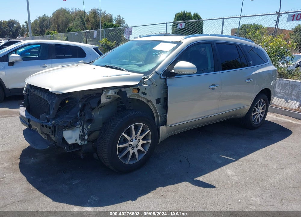 2014 BUICK ENCLAVE LEATHER VIN: 5GAKRBKD3EJ319650