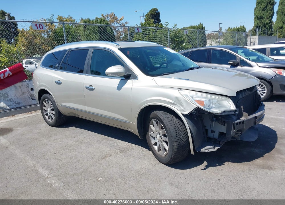 2014 BUICK ENCLAVE LEATHER VIN: 5GAKRBKD3EJ319650