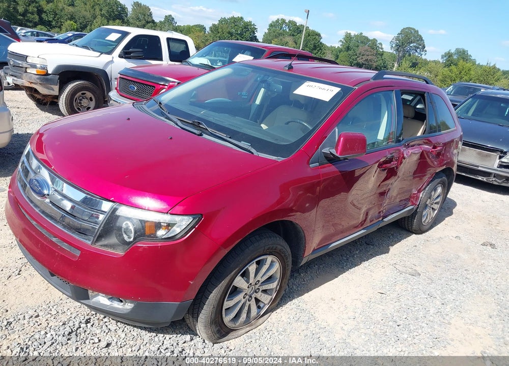 2008 FORD EDGE SEL VIN: 2FMDK38C78BA95478