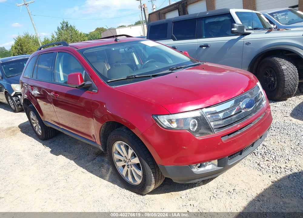 2008 FORD EDGE SEL VIN: 2FMDK38C78BA95478