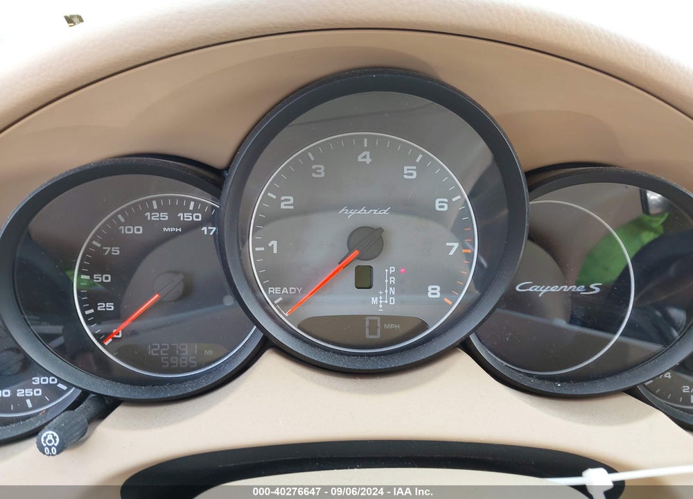 2014 PORSCHE CAYENNE HYBRID S VIN: WP1AE2A2XELA51429