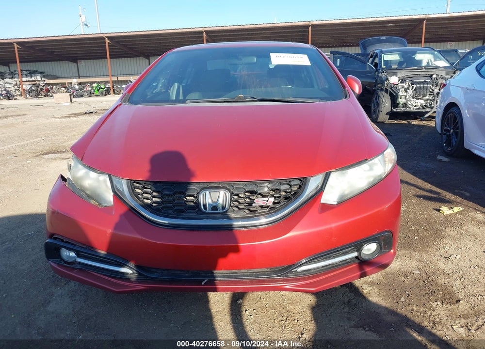 2013 HONDA CIVIC SI VIN: 2HGFB6E57DH701665