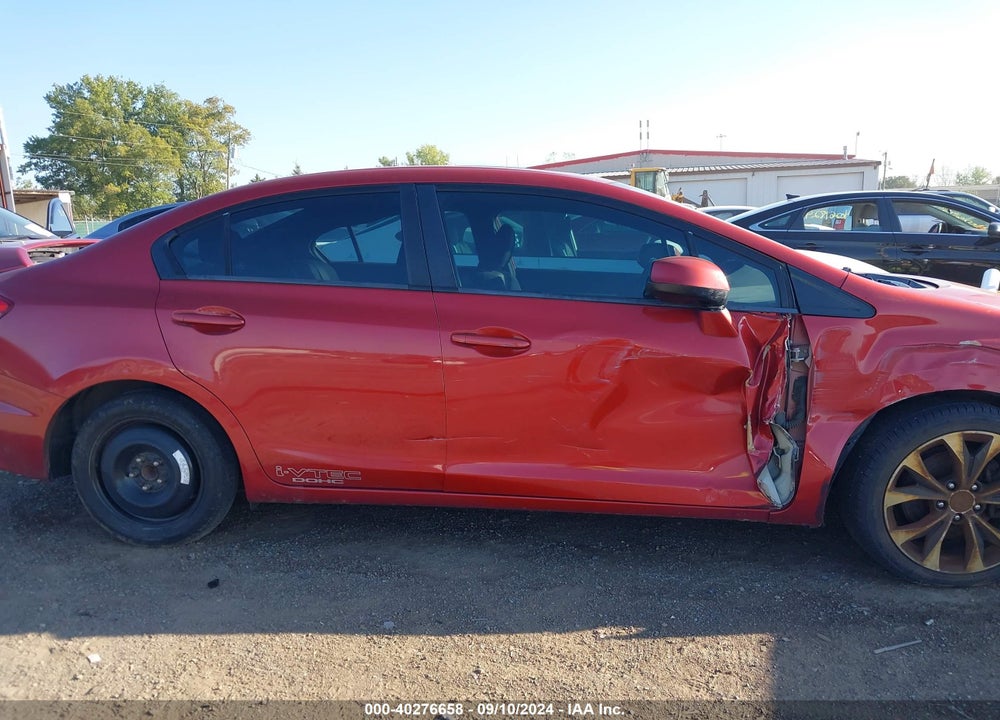 2013 HONDA CIVIC SI VIN: 2HGFB6E57DH701665
