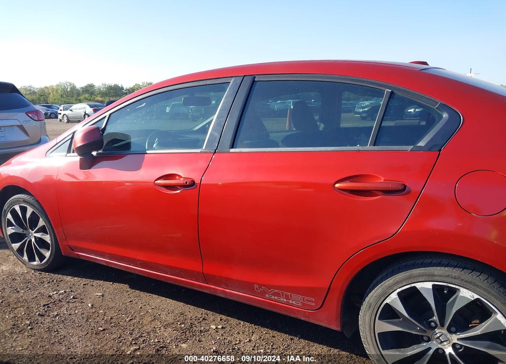 2013 HONDA CIVIC SI VIN: 2HGFB6E57DH701665