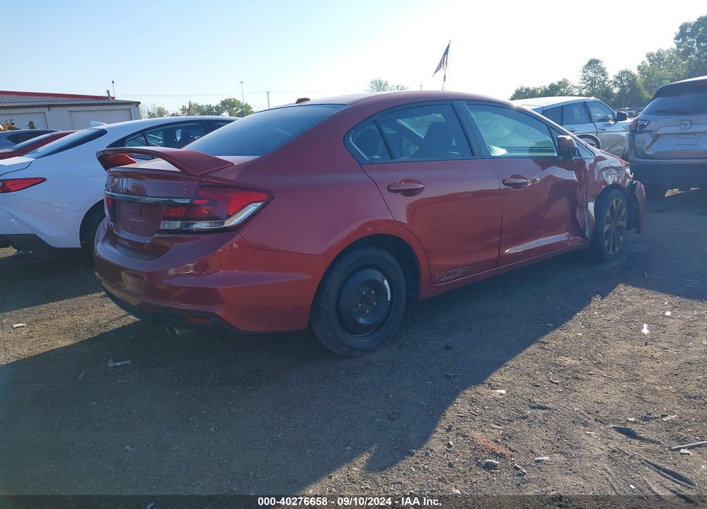 2013 HONDA CIVIC SI VIN: 2HGFB6E57DH701665