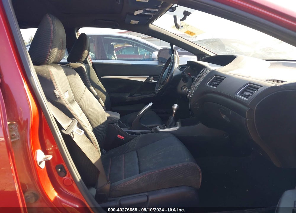 2013 HONDA CIVIC SI VIN: 2HGFB6E57DH701665