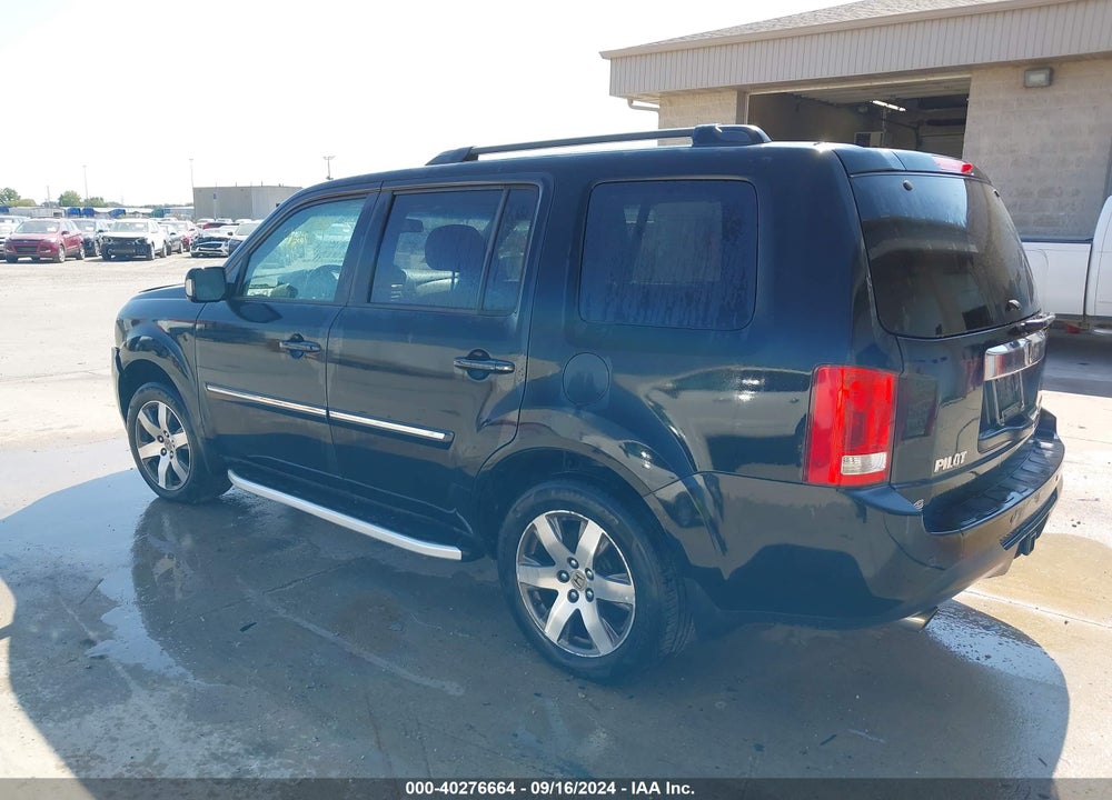 2012 HONDA PILOT VIN: 5FNYF4H95CB001209