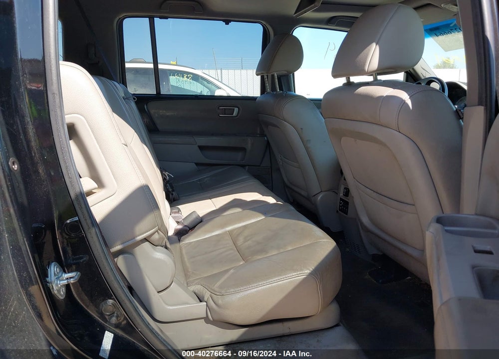 2012 HONDA PILOT VIN: 5FNYF4H95CB001209