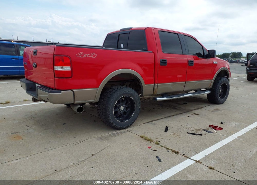 2006 FORD F-150 FX4/LARIAT/XLT VIN: 1FTPW14V86KD58422