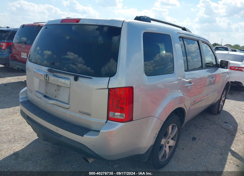 2013 HONDA PILOT TOURING VIN: 5FNYF3H9XDB045170