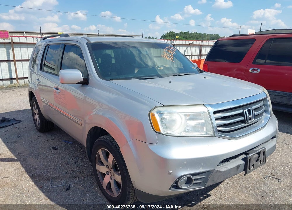 2013 HONDA PILOT TOURING VIN: 5FNYF3H9XDB045170