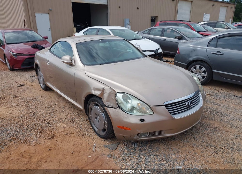 2004 LEXUS SC 430 VIN: JTHFN48Y540058283