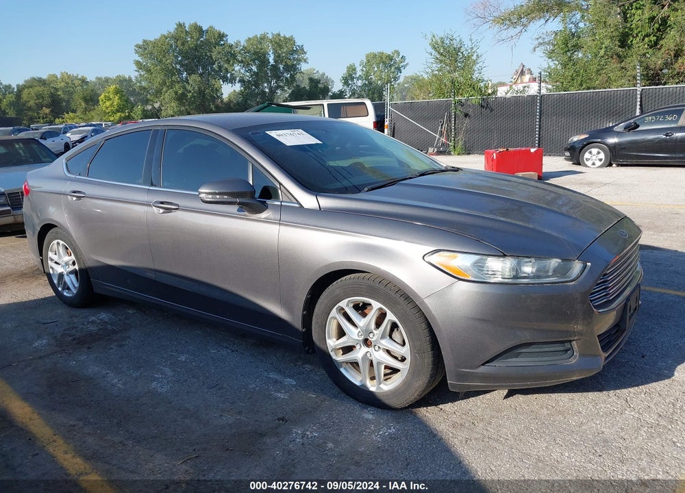 2013 FORD FUSION SE VIN: 3FA6P0HRXDR256991