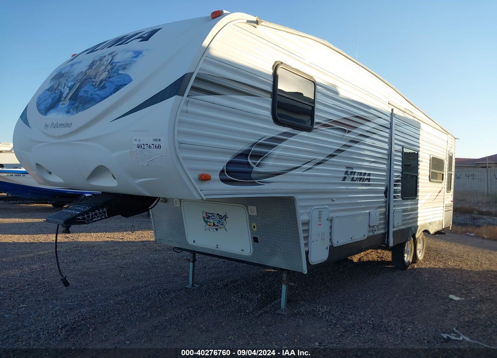 2012 PALOMINO TRAILER VIN: 4X4FPUD28CP037912