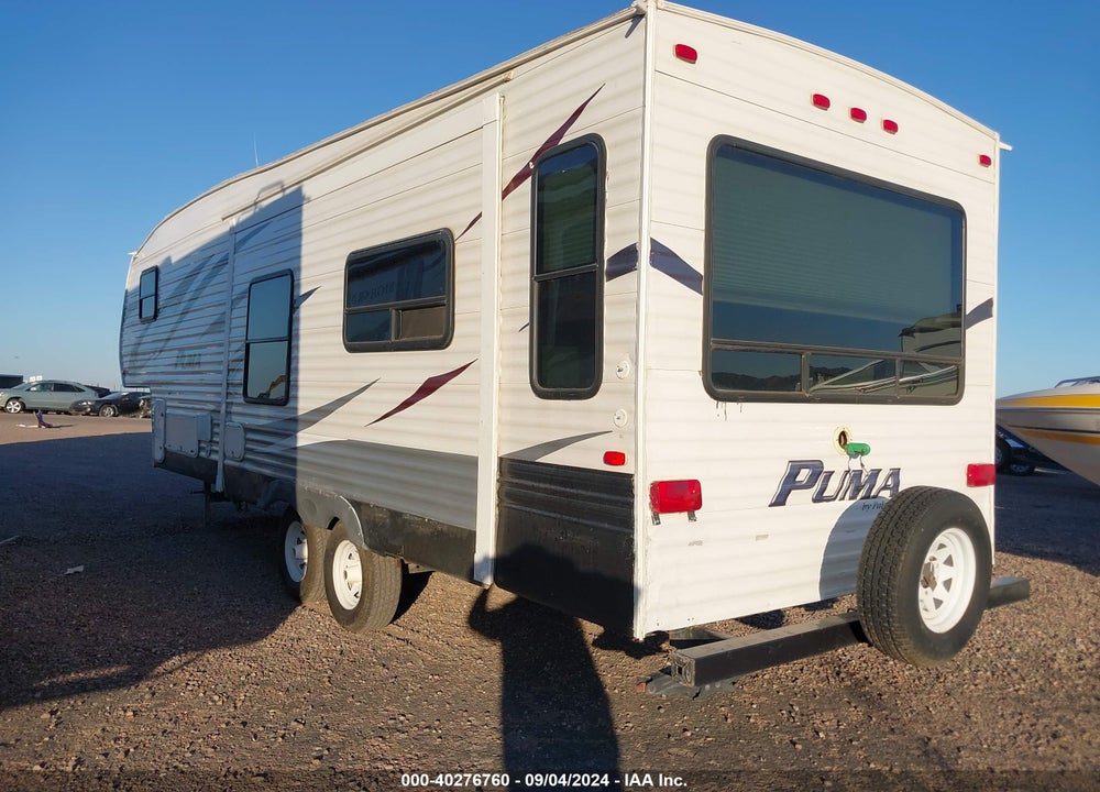 2012 PALOMINO TRAILER VIN: 4X4FPUD28CP037912