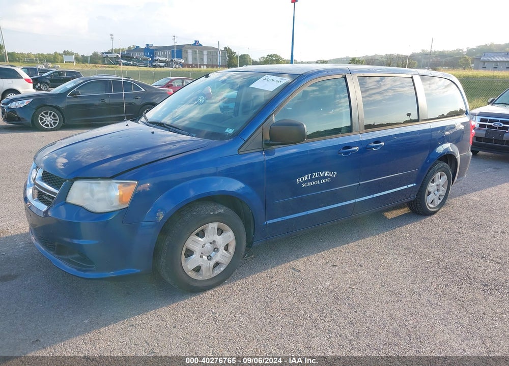 2011 DODGE GRAND CARAVAN EXPRESS VIN: 2D4RN4DG6BR719563