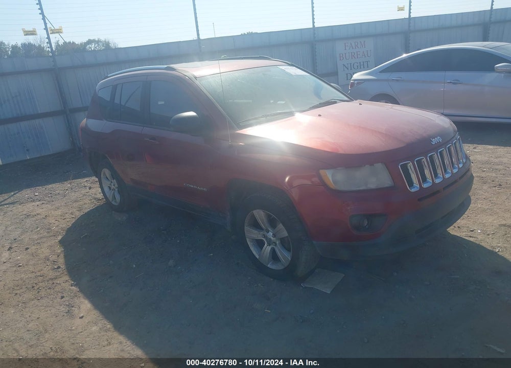2012 JEEP COMPASS LATITUDE VIN: 1C4NJCEB3CD662926