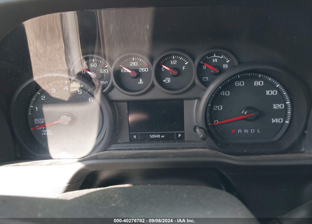 2022 CHEVROLET SILVERADO 1500 4WD SHORT BED CUSTOM VIN: 1GCPDBEK7NZ612417