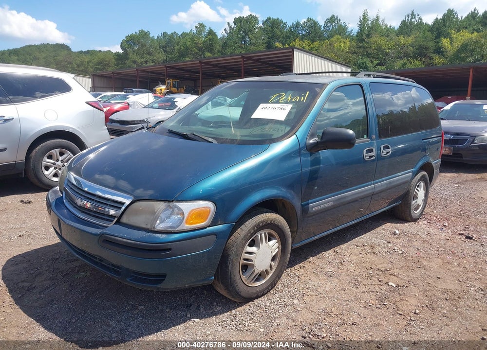 2002 CHEVROLET VENTURE LS VIN: 1GNDU03E42D137376