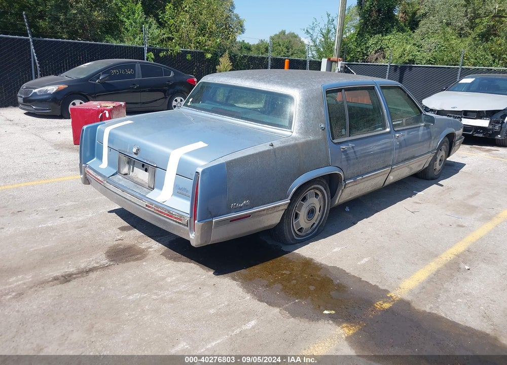 1991 CADILLAC DEVILLE VIN: 1G6CD53B6M4264918